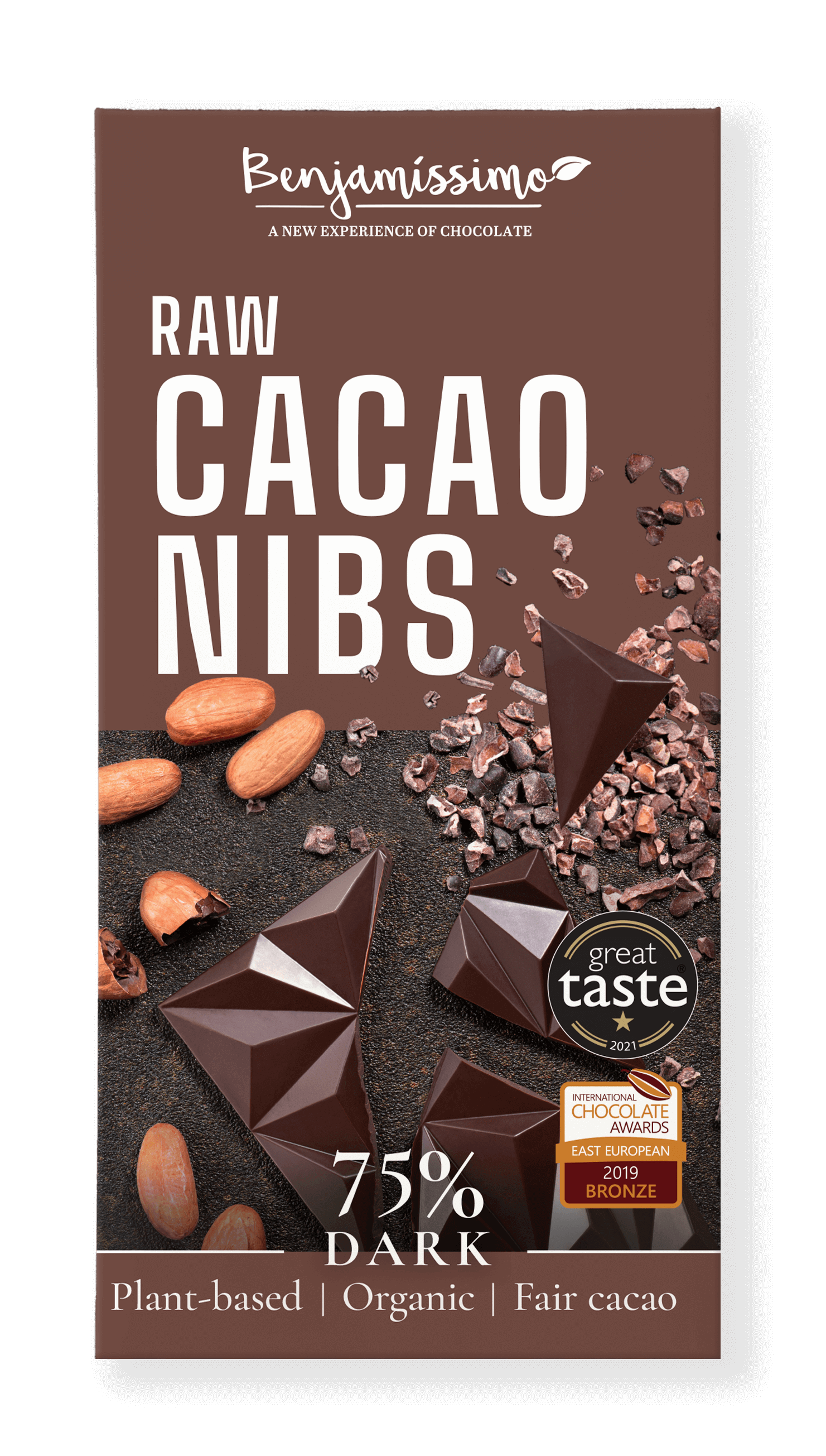 DARK 75% CACAO NIBS